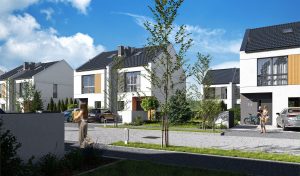 Wizualizacje osiedla w okolicy Warszawy