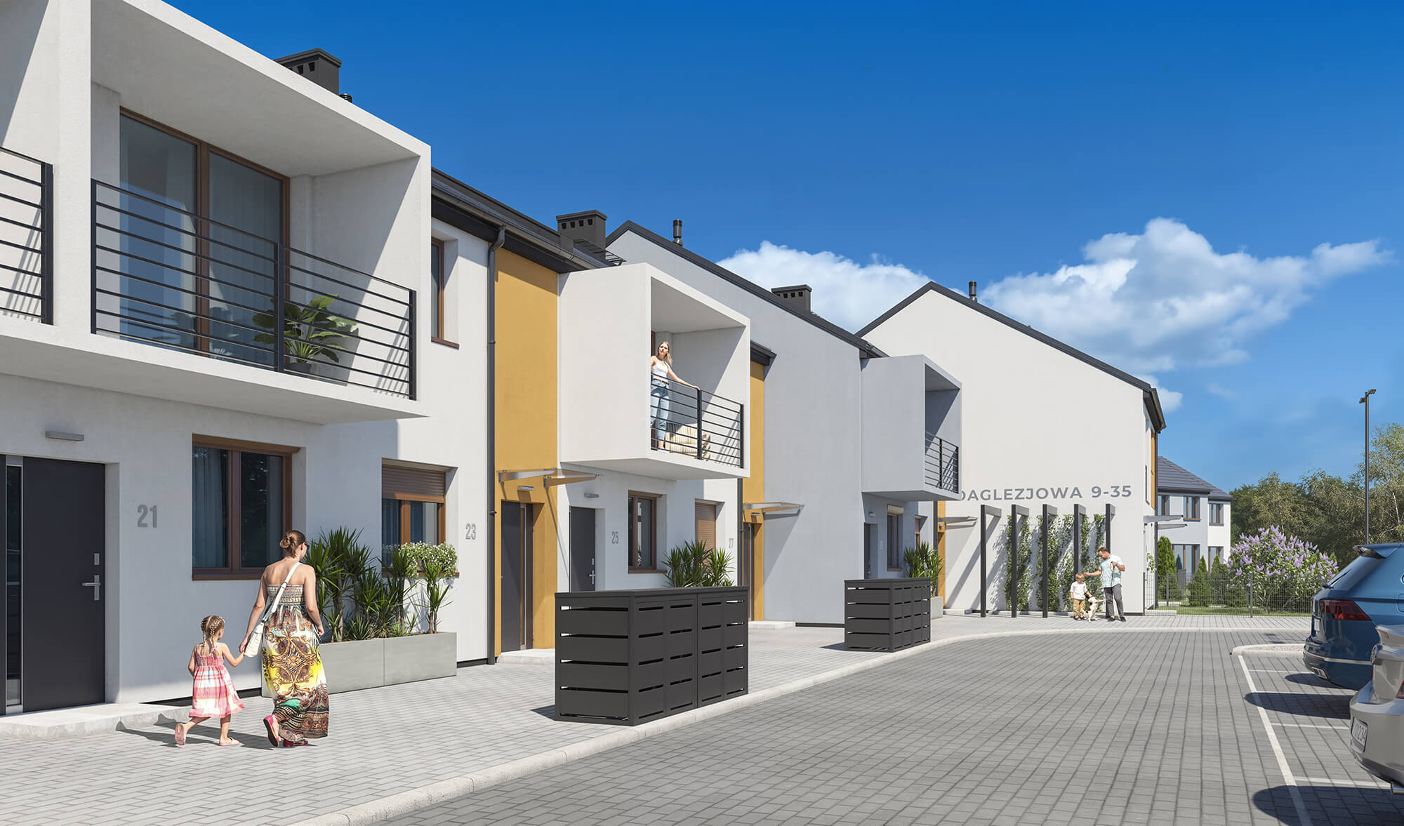 Strefa wejściowa do szeregowca.