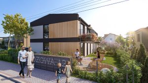 Wizualizacje budynku wielorodzinnego w okolicy Gdyni