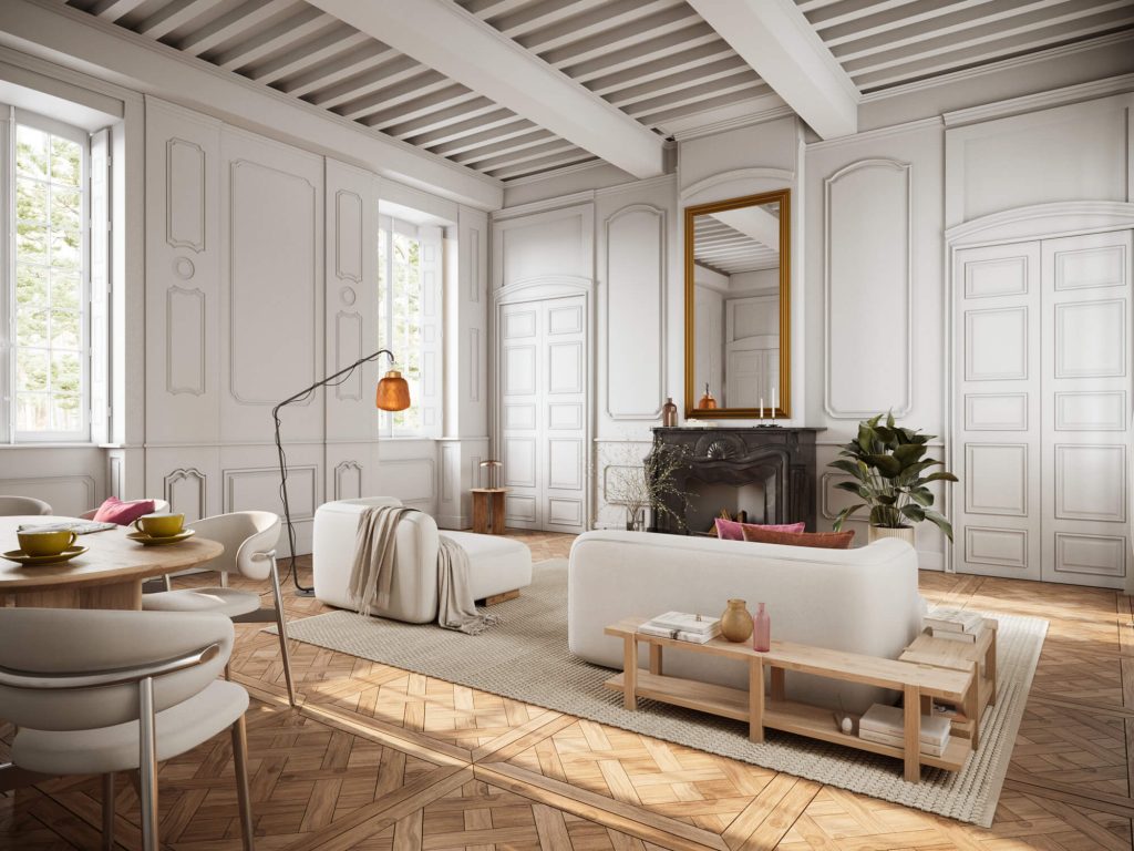 Renowacja Pałacu we Francji