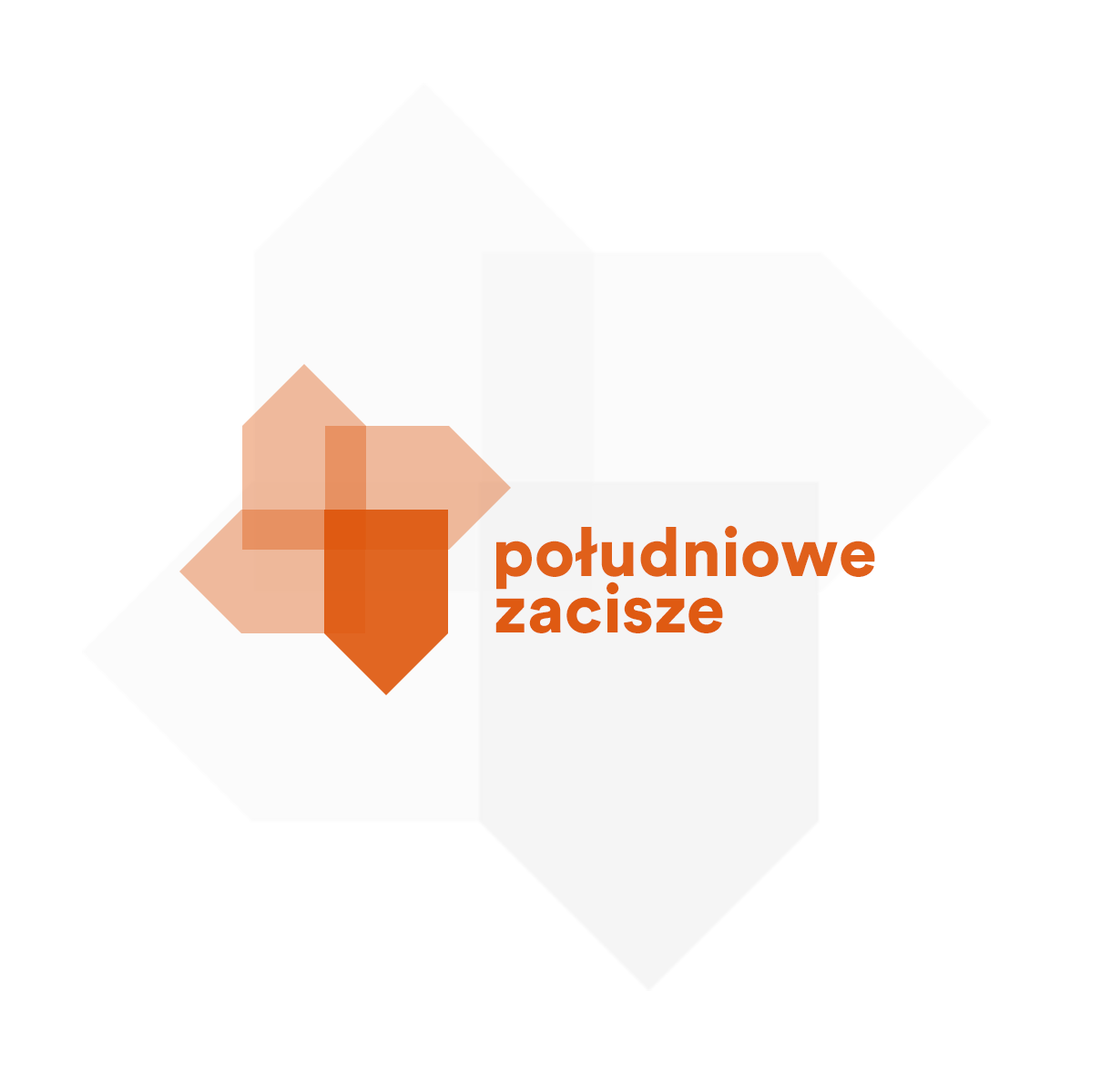 Logo inwestycji Południowe Zacisze w kolorze pomarańczowym