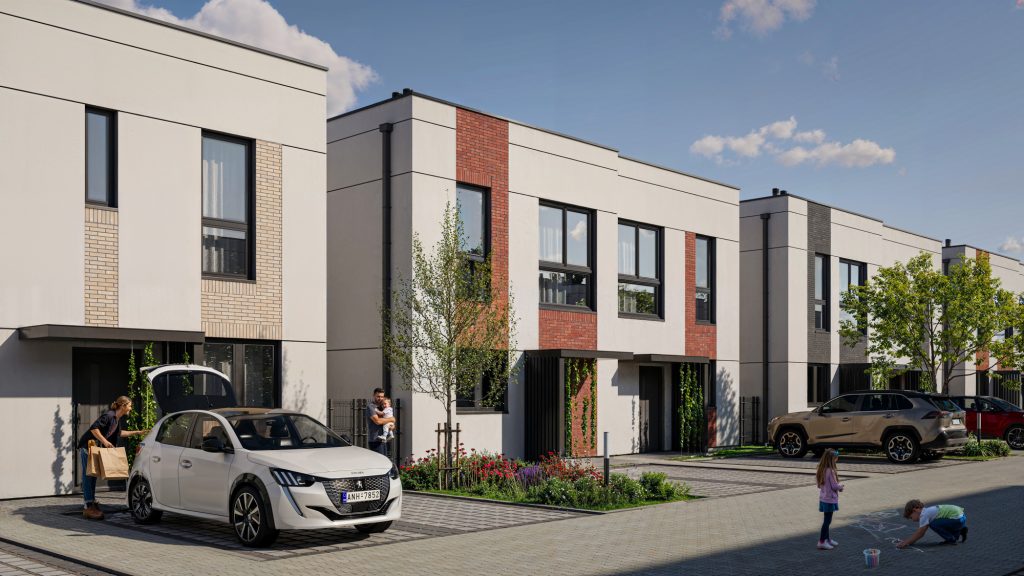 Wizualizacje osiedla Roweckiego w Świdniku