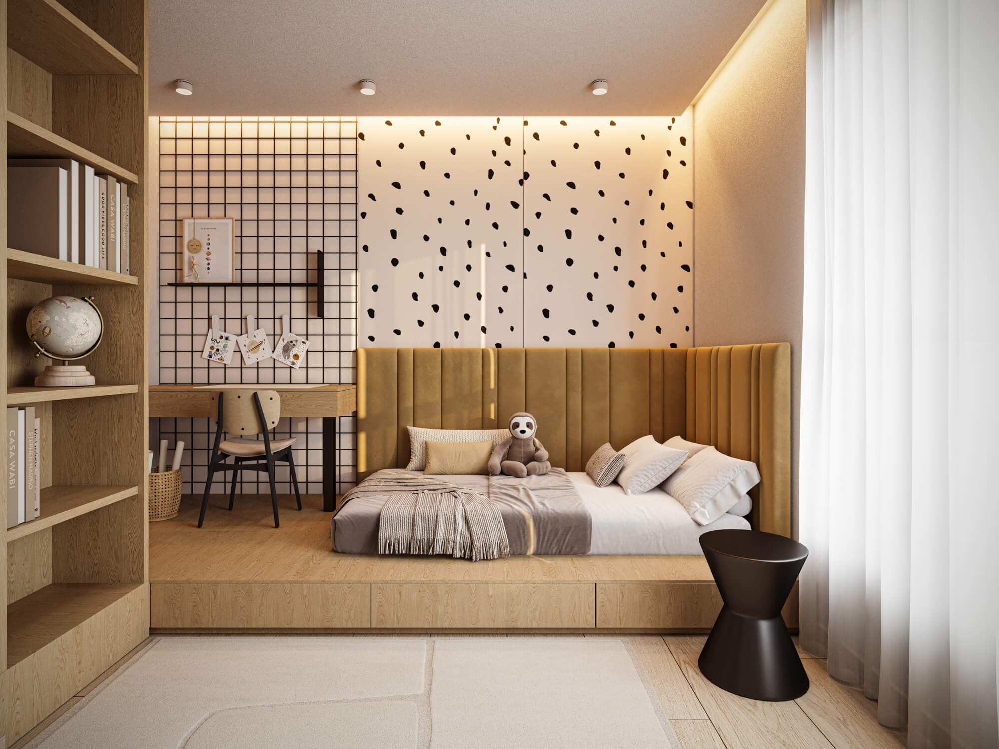 Wizualizacje 3D wnętrz — Kokonat