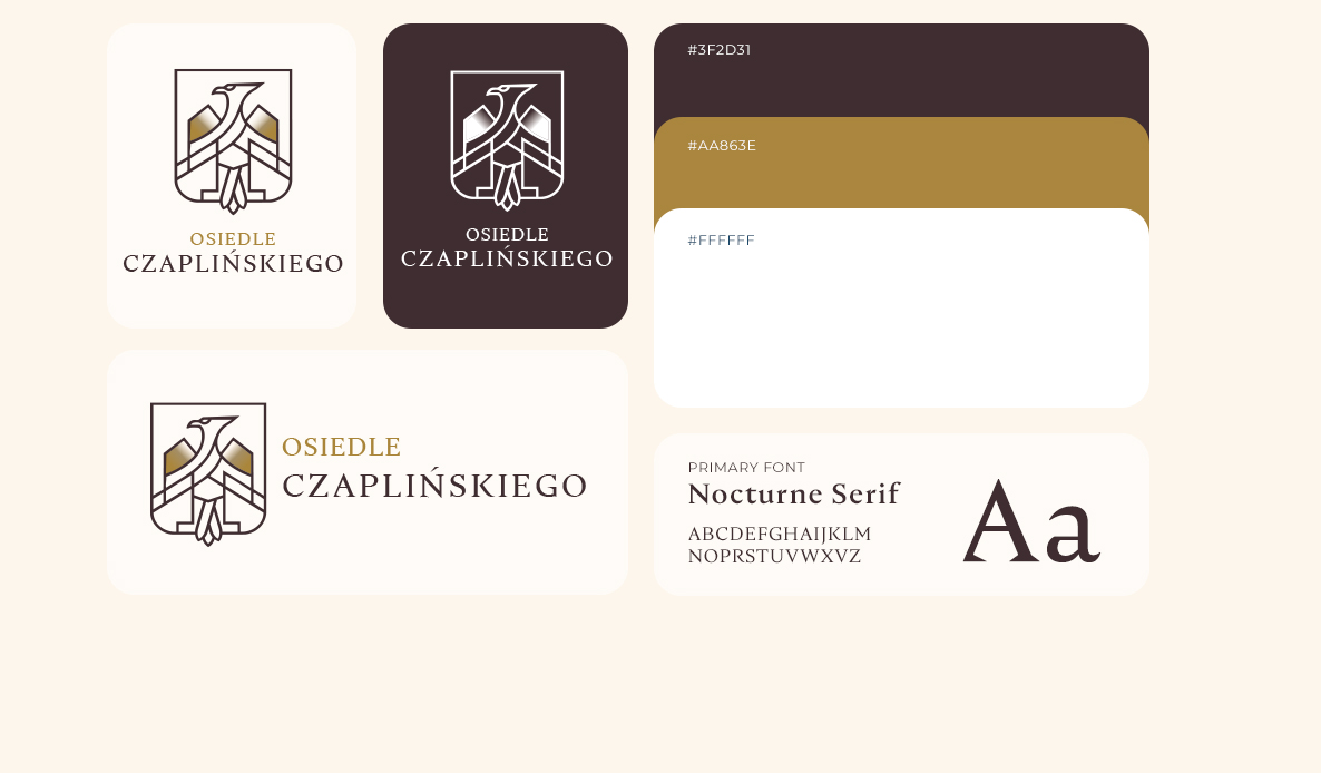 osiedleczaplinskiego-logo materiały drukowane Osiedle Czaplińskiego